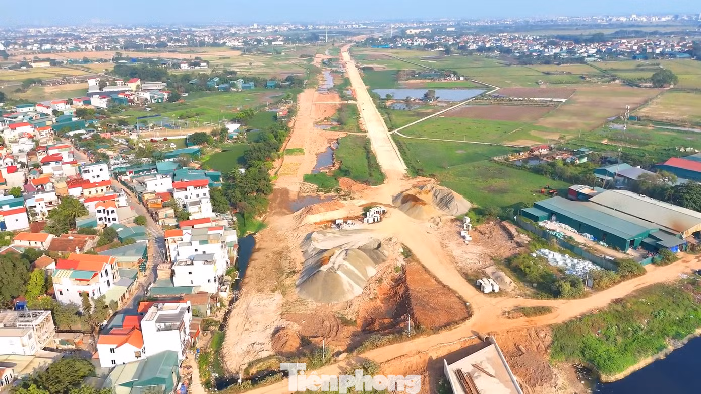 Để xây dựng vành đai 4, huyện Thanh Oai cần thu hồi khoảng 80,84ha của 1.501 hộ gia đình, cá nhân, tổ chức.