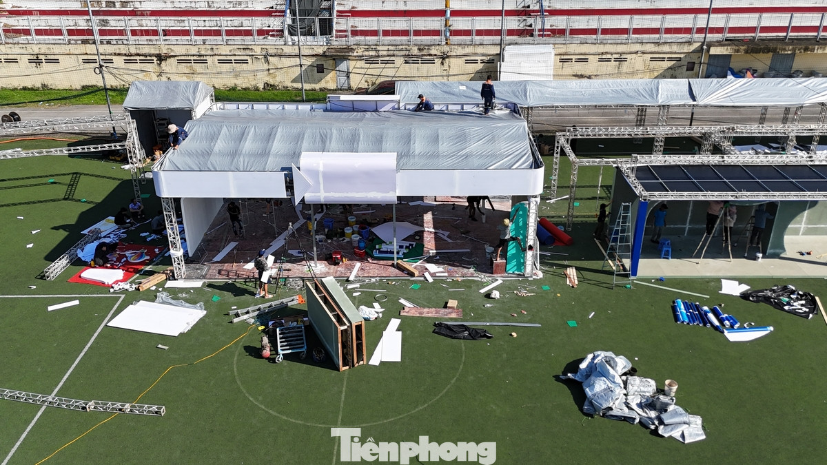 Theo Ban tổ chức, việc nhận diện các thương hiệu của ngân hàng được chú trọng nên đầu tư kỹ. Ban tổ chức cũng cho biết, có những ngân hàng “chịu chi” cho gian hàng của mình.