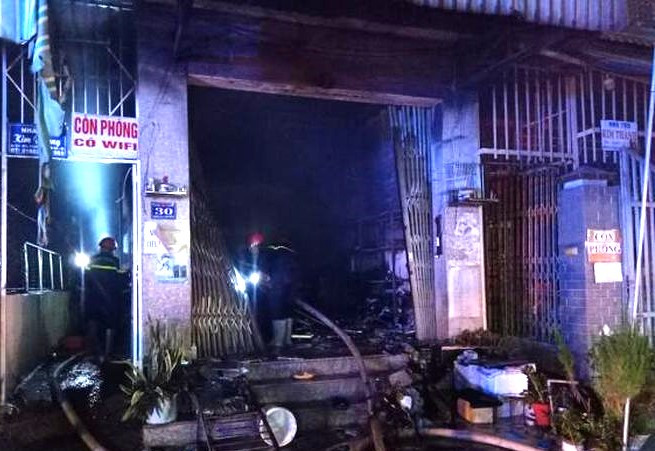 Hiện trường vụ cháy