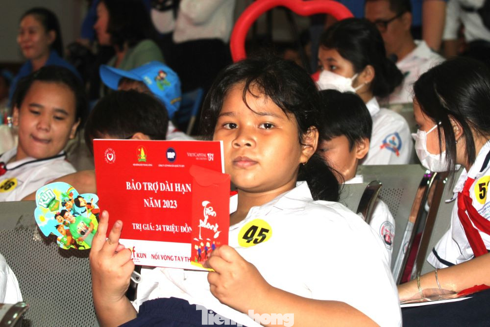 Thiếu nhi nhận bảo trợ từ chương trình
