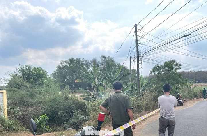 Công an phong tỏa hiện trường