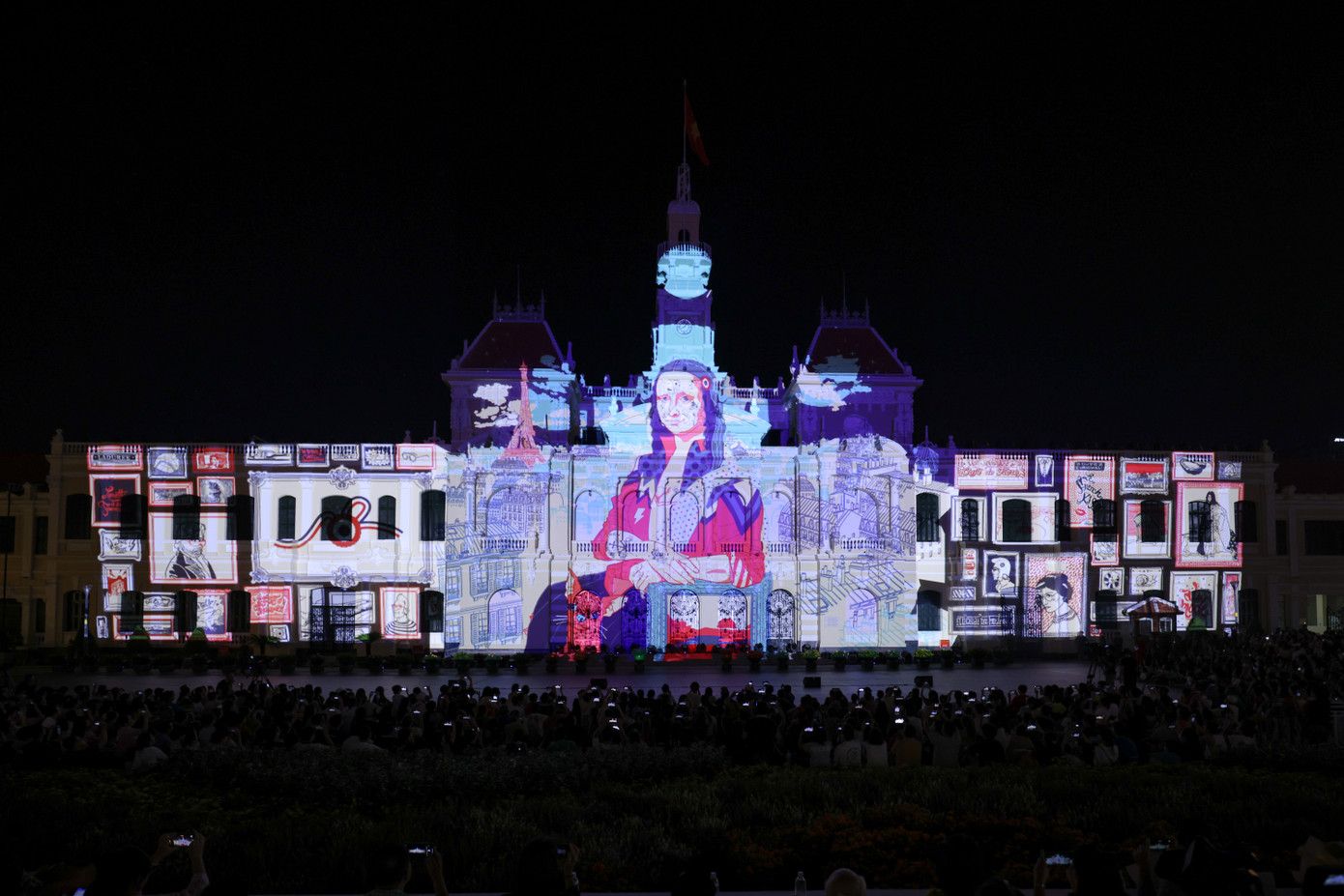 Màn trình diễn của đội AC3 Studio đến từ Pháp. Màn trình diễn của đội AC3 Studio đến từ Pháp.