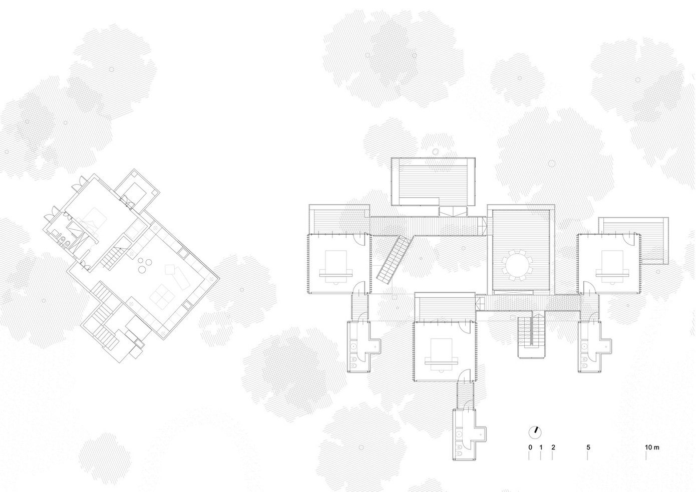 Năng lượng điện được tạo ra thông qua các tấm quang điện, cung cấp năng lượng cho hệ thống khử muối, chuyển nước biển thành nước ngọt để sử dụng trong sinh hoạt. Nước mưa được thu vào bể cũng góp phần cung cấp nước ngọt.