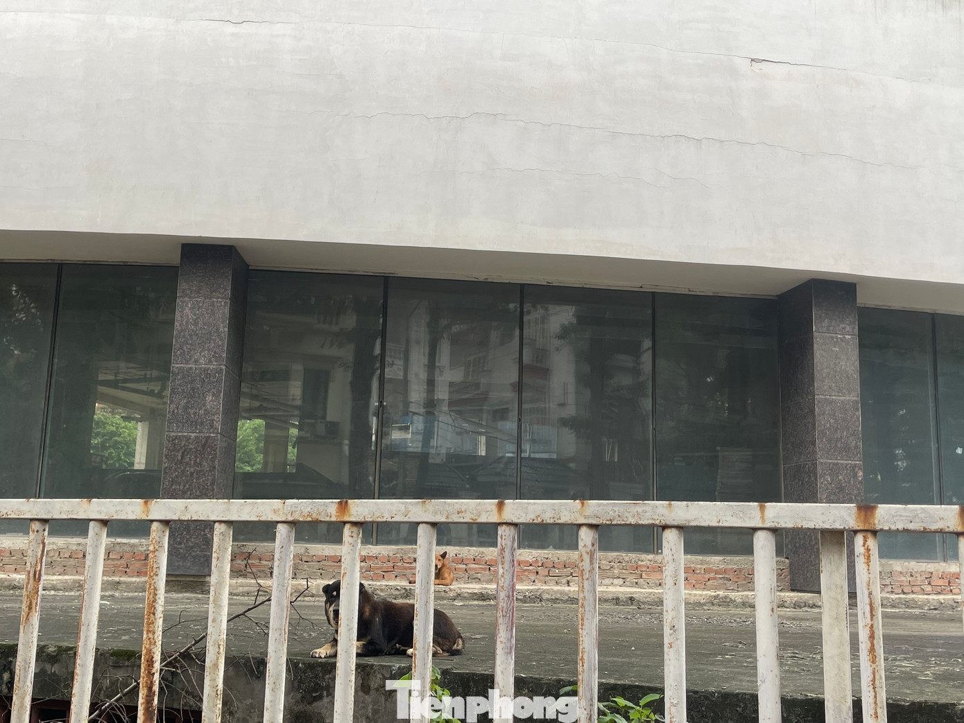 Khung cảnh hiện tại của bệnh viện quốc tế Hoa Kỳ Hà Nội khiến nhiều người tiếc nuối và xót xa.