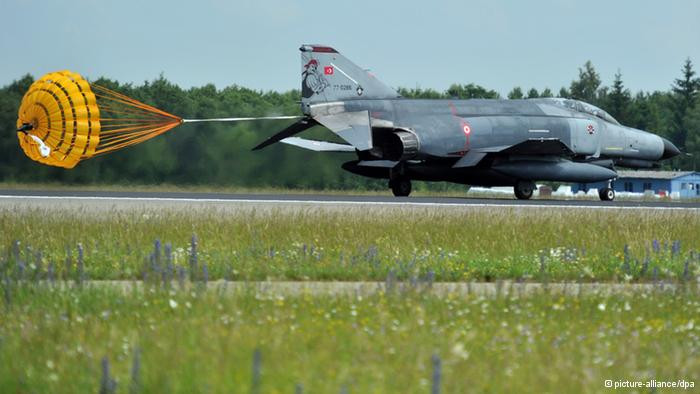 Một chiếc máy bay quân sự của Thổ Nhĩ Kỳ