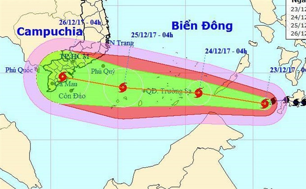 Bão số 16 - Tembin giảm còn cấp 8 - 9, cách Côn Đảo 130km ảnh 30 Bão số 16 - Tembin giảm còn cấp 8 - 9, cách Côn Đảo 130km ảnh 30