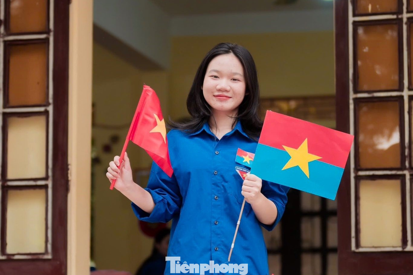 Hòa chung mạch cảm xúc trào dâng tự hào một dải non sông và hướng về ngày hội đất nước 30/4, giáo viên, học sinh đã thể hiện lòng tri ân và niềm tự hào dân tộc.