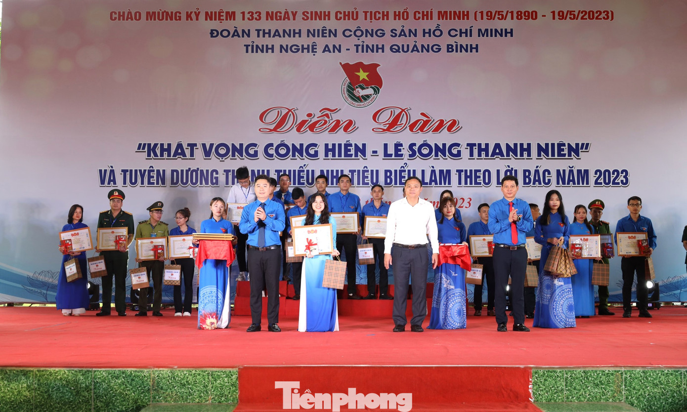 Tuyên dương thanh thiếu nhi tiêu biểu làm theo Bác năm 2023.