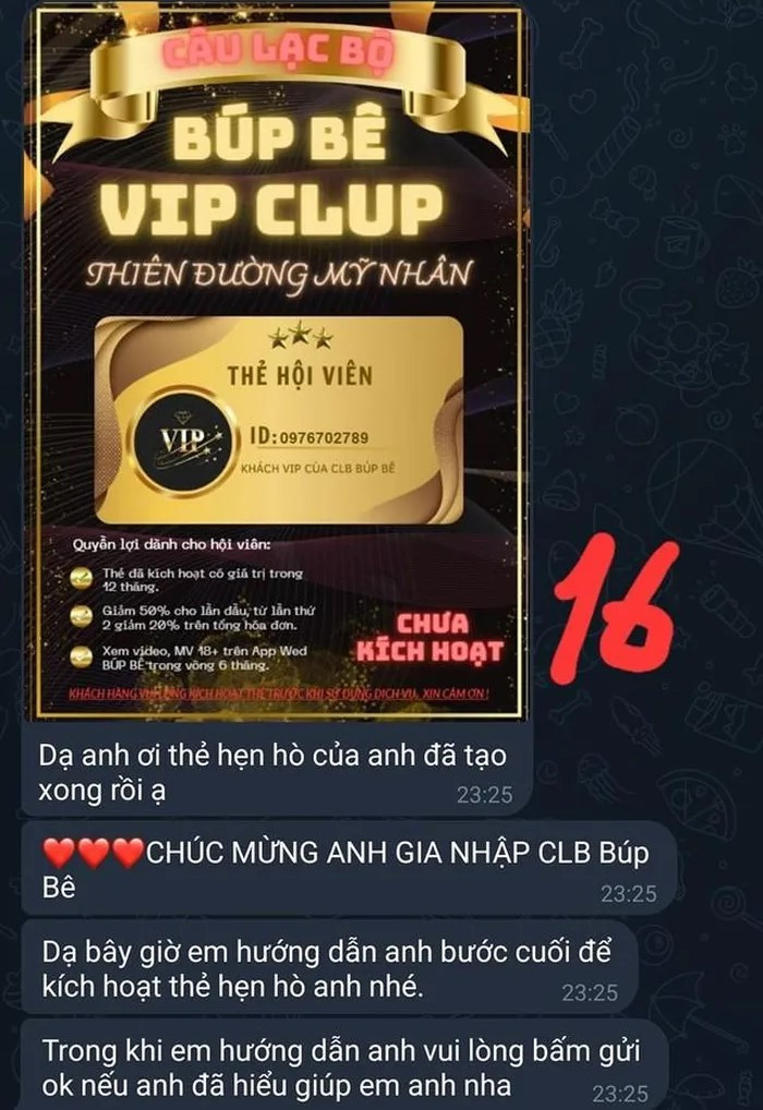 Chiêu trò dẫn dụ các nạn nhân.