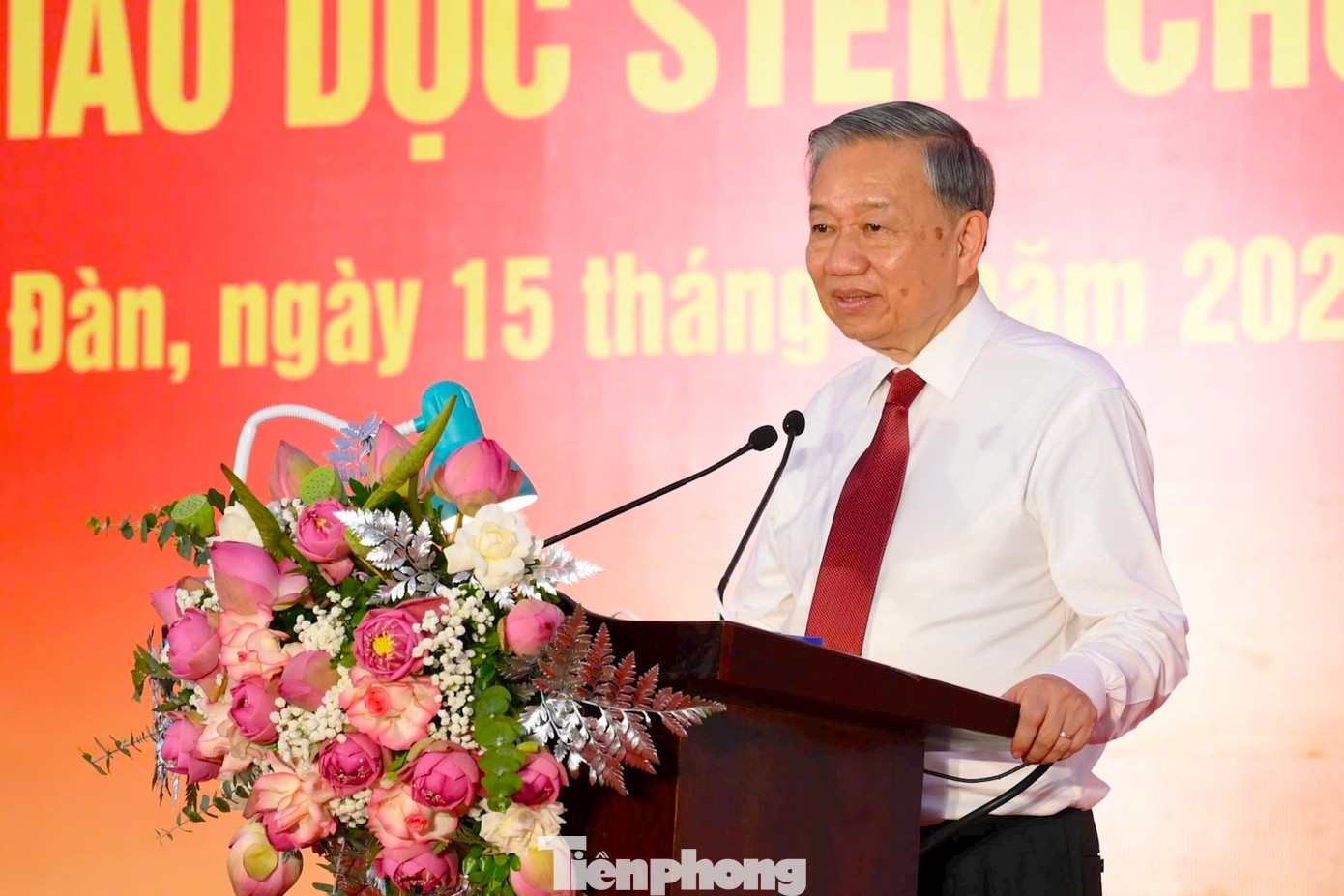 Tổng Bí thư Tô Lâm phát biểu tại buổi lễ Tổng Bí thư Tô Lâm phát biểu tại buổi lễ