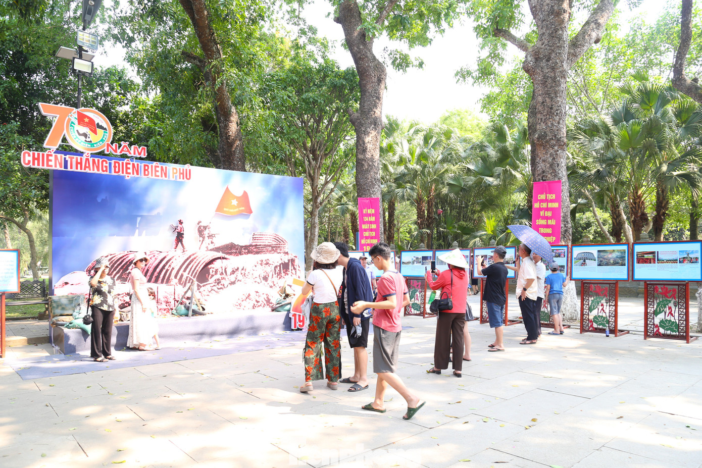 Triển lãm nhằm khơi dậy tinh thần bất diệt và bồi đắp niềm tin, niềm tự hào đối với Đảng, Bác Hồ kính yêu, góp phần giáo dục, cổ vũ, động viên toàn Ðảng, toàn dân và toàn quân ta, đặc biệt là thế hệ trẻ hôm nay tích cực đóng góp công sức, trí tuệ, lập nên những kỳ tích mới trong sự nghiệp xây dựng và bảo vệ Tổ quốc, đưa Việt Nam hội nhập, phát triển. Triển lãm phục vụ du khách tham quan từ 25/4 đến trung tuần tháng 7.