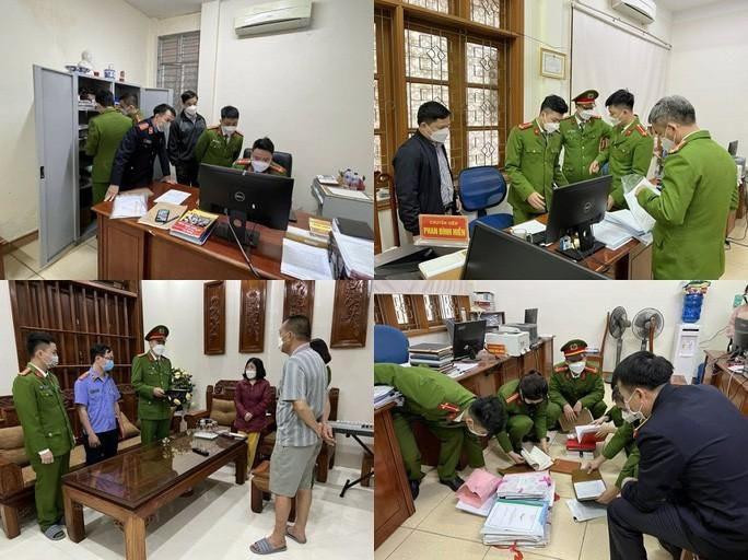 Công an khám xét nơi ở, nơi làm việc của các bị can Công an khám xét nơi ở, nơi làm việc của các bị can