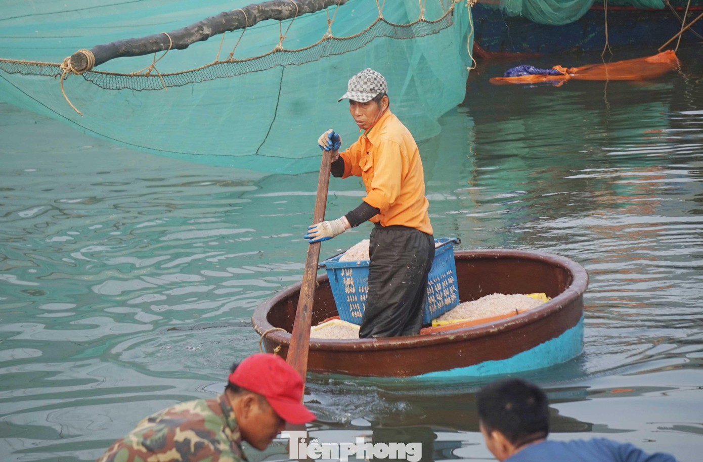 Mùa khai thác ruốc biển bắt đầu từ tháng 9 âm lịch đến hết tháng Giêng âm lịch. Có hai đợt khai thác, đợt 1 từ sáng sớm đến trưa và đợt 2 là từ chiều đến tối.