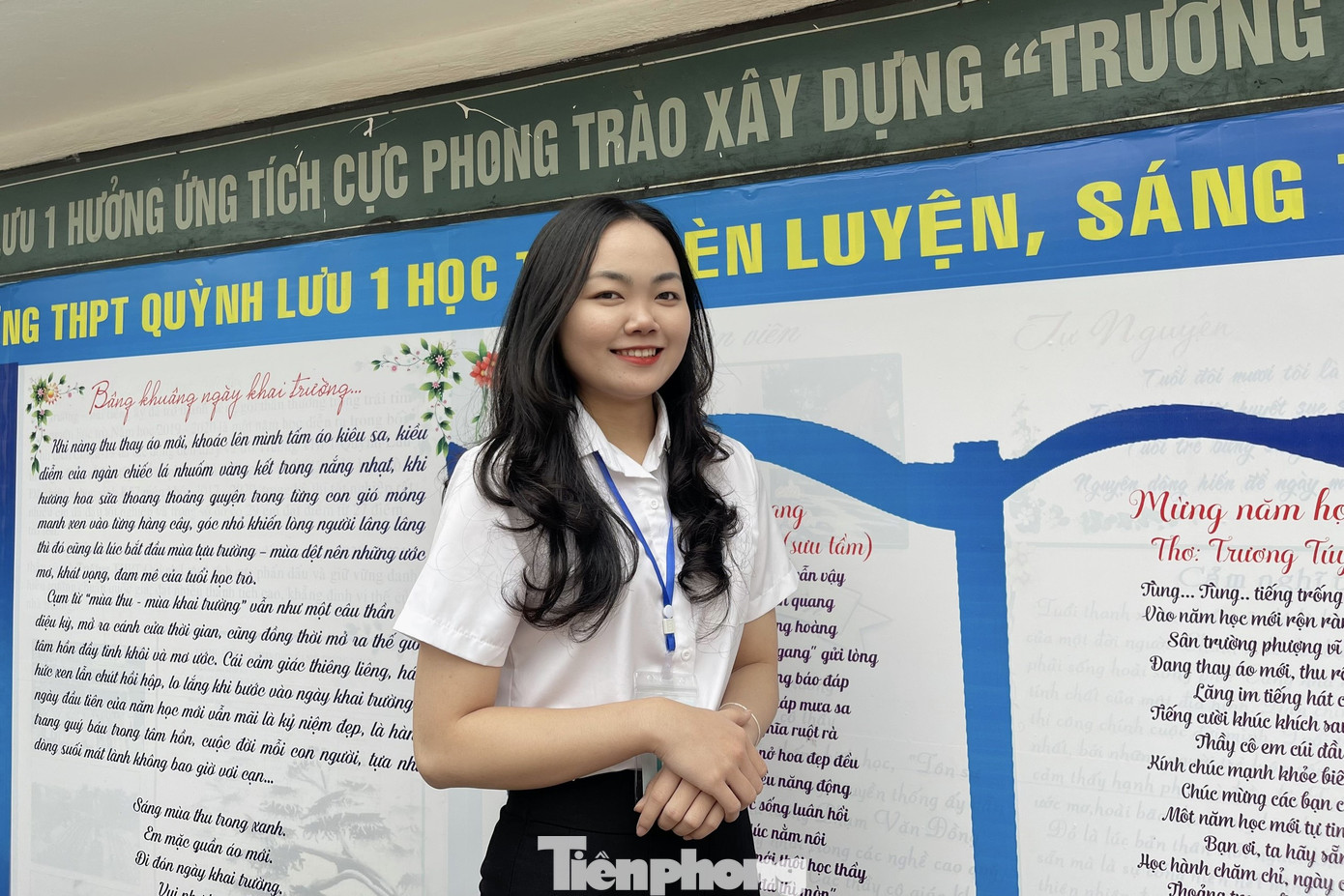 Nguyễn Phương Hà (SN 2001), sinh viên năm cuối, ngành Sư phạm Toán chất lượng cao, trường Đại học Vinh. - Ảnh: TH