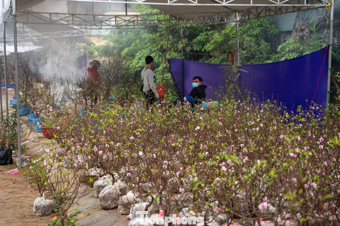 Tiểu thương ngồi “ngóng” khách