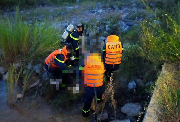 Thi thể người phụ nữ đang trong trạng thái phân huỷ mạnh