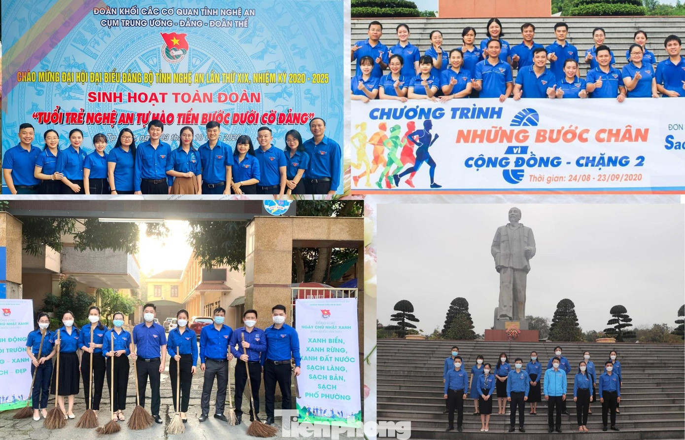 Chi đoàn cơ quan Tỉnh đoàn Nghệ An chia sẻ thông điệp: “Tuổi trẻ Chi đoàn cơ quan Tỉnh đoàn luôn tự hào khi khoác lên mình màu áo xanh thanh niên Việt Nam, luôn tiên phong, xung kích, nỗ lực vượt khó để thực hiện thắng lợi các nhiệm vụ được giao phó”.