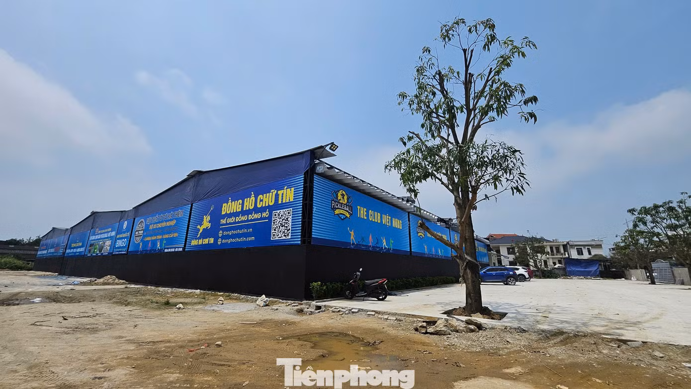 Công trình xây dựng trên khu đất của Công ty cổ phần Lâm sản Nghệ An
