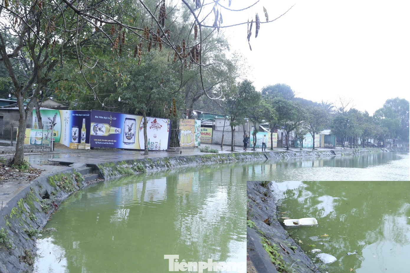 Điểm khác biệt là công viên Nguyễn Tất Thành có 3 ha mặt nước hồ nhân tạo (hồ Goong - PV). Đây được xem như một “hồ điều hòa”, túi tiêu thoát nước của TP Vinh và các vùng phụ cận. Tuy nhiên những năm trở lại đây, nước trong hồ bị ô nhiễm bởi rác, nước thải của các nhà hàng, quán xá, xả thẳng xuống.