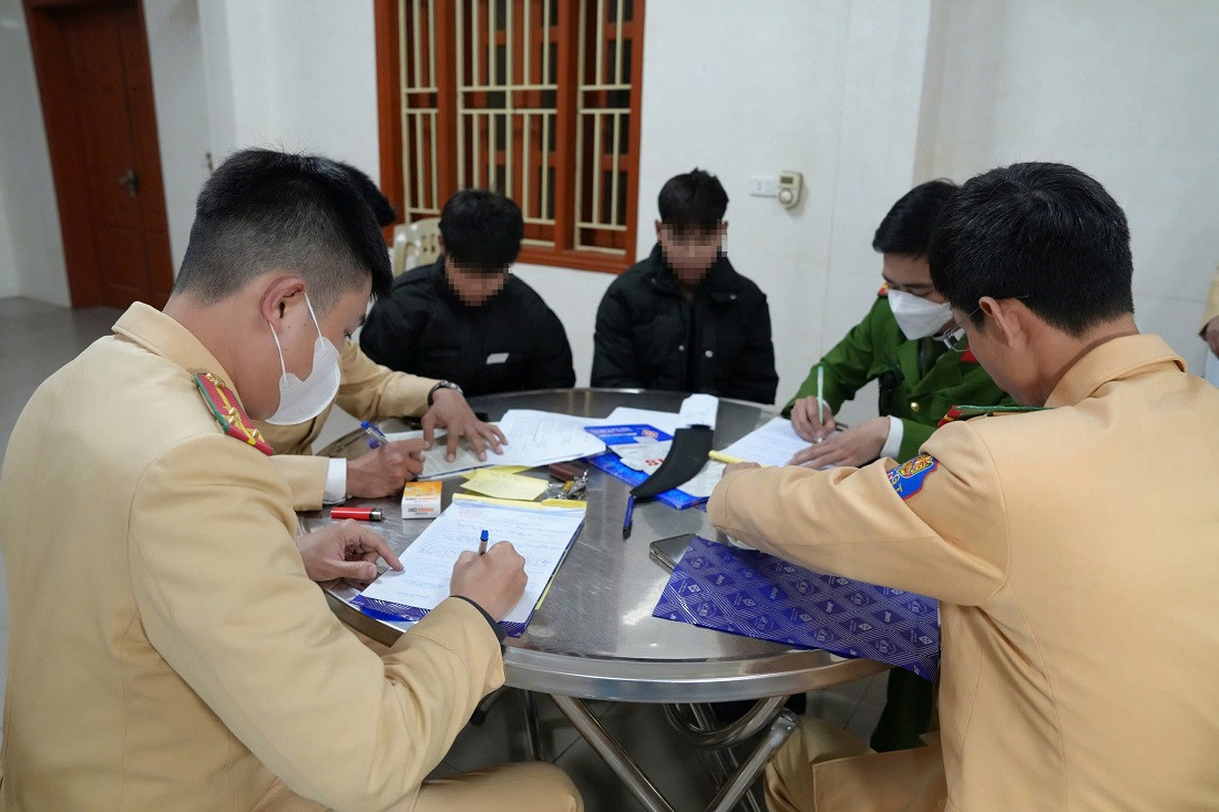 Lập biên bản các trường hợp vi phạm