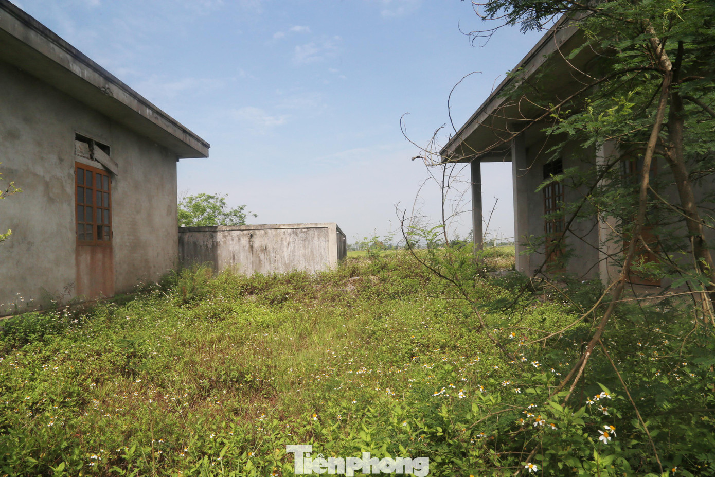 Ghi nhận sáng 9/5, các hạng mục chính của dự án như hồ chứa nước, bể nước, nhà điều hành, đường ống dẫn nước… đã được xây dựng. Tuy nhiên do bỏ hoang lâu nay nên đã dần xuống cấp.