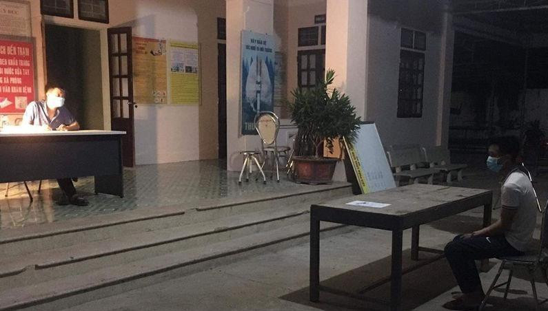 Anh N.V.L làm việc với cơ quan chức năng