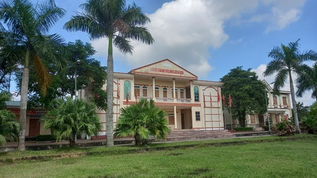 Trụ sở UBND xã Thái Sơn, huyện Đô Lương, Nghệ An