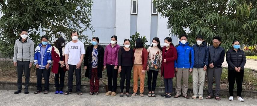 Các đối tượng bị bắt giữ Các đối tượng bị bắt giữ