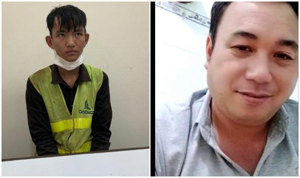 Đối tượng Lữ Văn Đạt (trái) và Trương Xuân Vũ Đối tượng Lữ Văn Đạt (trái) và Trương Xuân Vũ