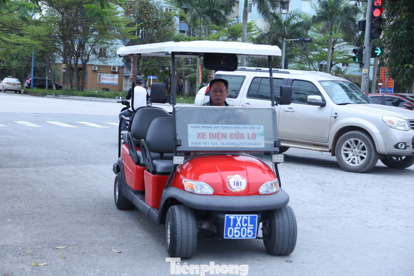 Xe điện chạy trên đường phố Cửa Lò chưa được đăng ký, đăng kiểm Xe điện chạy trên đường phố Cửa Lò chưa được đăng ký, đăng kiểm