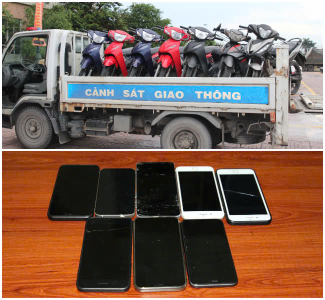 Tang vật thu giữ Tang vật thu giữ