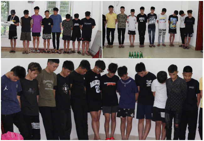 Các đối tượng trong nhóm gây rối trật tự công cộng ngày 8/6 bị bắt giữ Các đối tượng trong nhóm gây rối trật tự công cộng ngày 8/6 bị bắt giữ