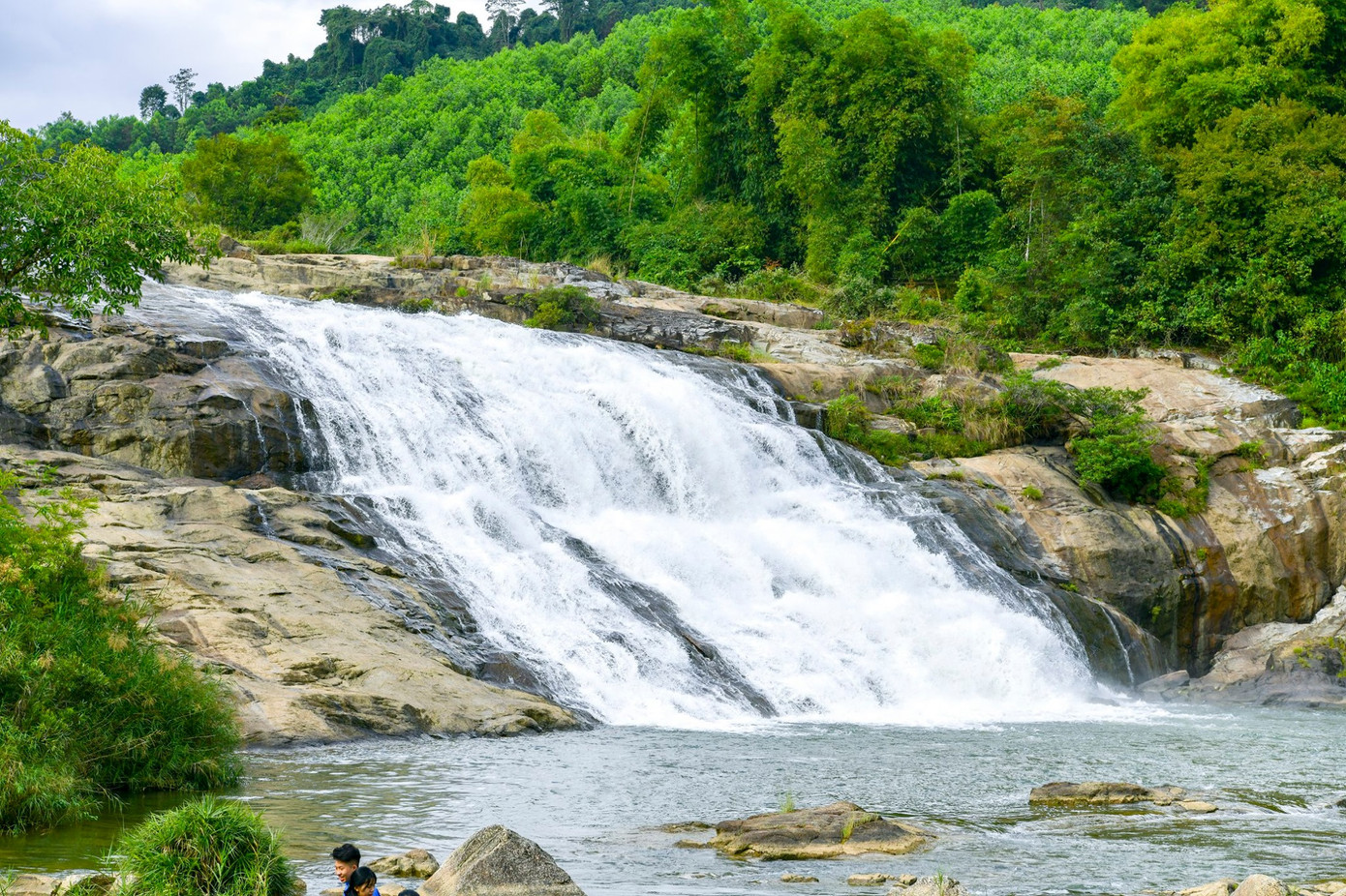 Thác Sao Va, nơi người phụ nữ đuối nước, mất tích Thác Sao Va, nơi người phụ nữ đuối nước, mất tích