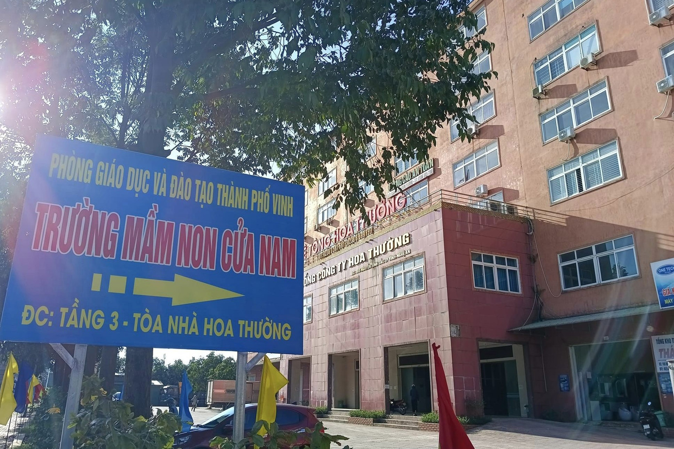 Trường mầm non Cửa Nam phải thuê tầng 3 tòa nhà Hoa Thường để dạy học Trường mầm non Cửa Nam phải thuê tầng 3 tòa nhà Hoa Thường để dạy học