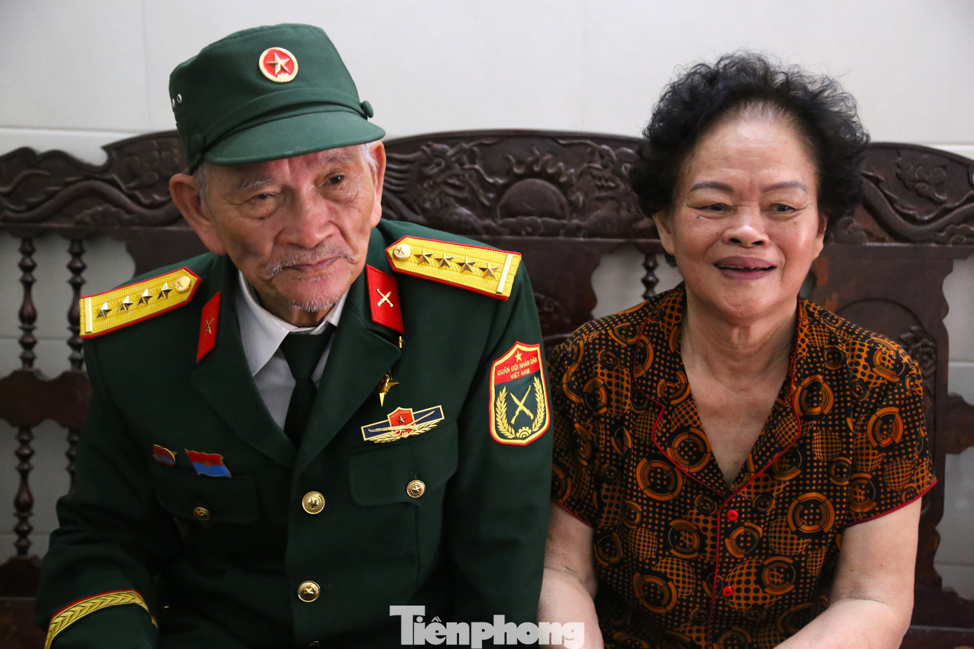 Ông Thanh cùng vợ là bà Nguyễn Thị Hải