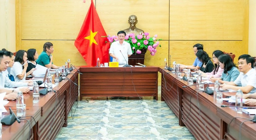 Họp báo về giải chạy marathon “Nông thôn Việt marathon – Nghệ An 2023: Cùng Faith về miền Ví Giặm”.