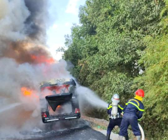 Hiện trường vụ cháy