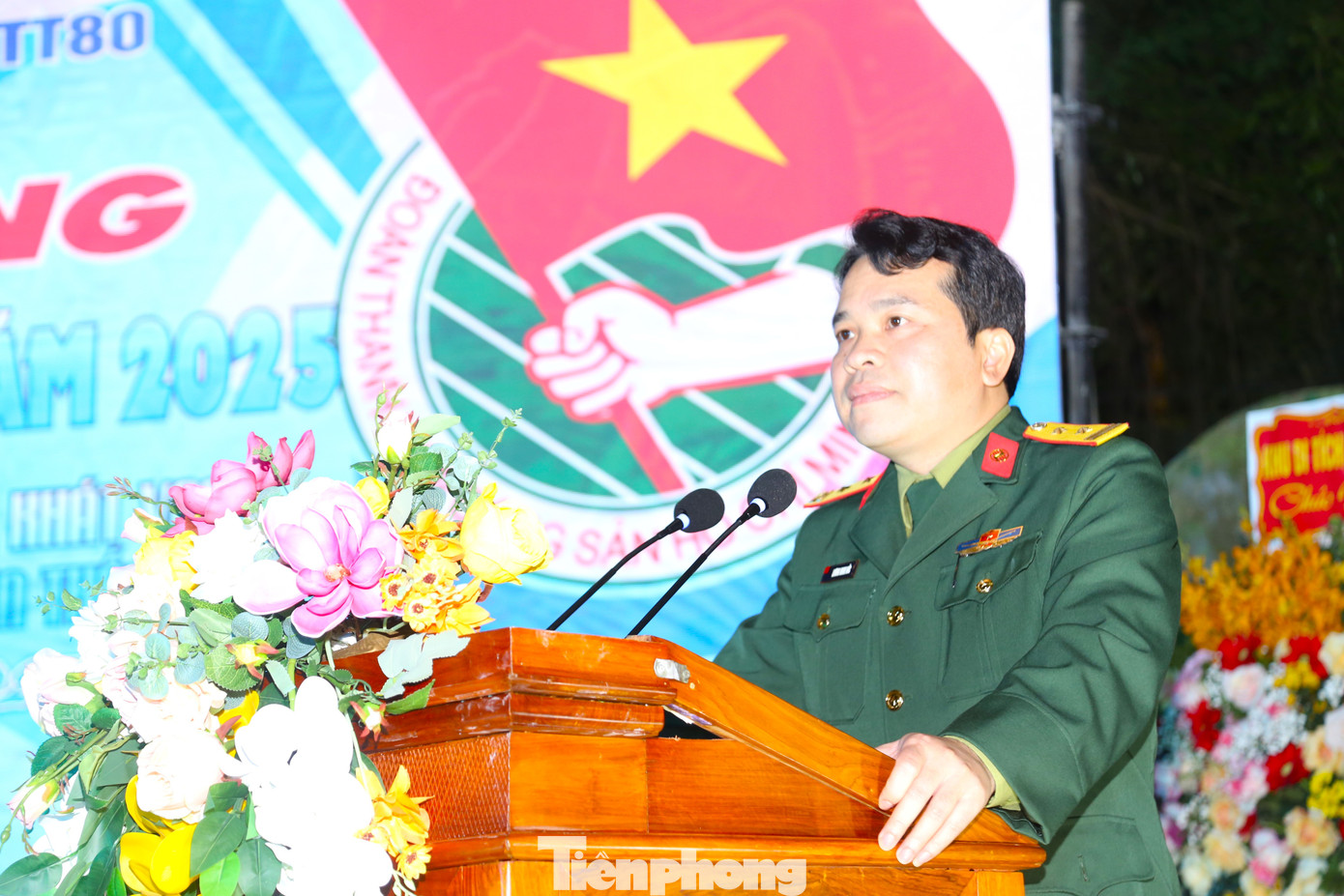 Phát biểu tại Lễ phát động, Trung tá Lương Minh Đức - Phó Chủ nhiệm chính trị, Bí thư Đoàn cơ sở Lữ đoàn 80 nhấn mạnh: “Thực hiện hướng dẫn của Cục Chính trị Quân khu về việc tổ chức các hoạt động Tháng Thanh niên năm 2025, Đoàn cơ sở Lữ đoàn tổ chức phát động Tháng Thanh niên với chủ đề: “Tuổi trẻ Lữ đoàn 80 bản lĩnh, khát vọng, xung kích, sáng tạo, tô hồng truyền thống” nhằm tuyên truyền, giáo dục khơi dậy tinh thần tự hào về truyền thống vẻ vang của Đảng, của Đoàn TNCS Hồ Chí Minh trong mỗi cán bộ, đoàn viên, thanh niên. Qua đó phát huy vai trò xung kích, tình nguyện của đoàn viên thanh niên trong thực hiện nhiệm vụ xây dựng tổ chức đoàn hoàn thành xuất sắc nhiệm vụ, tham gia xây dựng tổ chức Đảng trong sạch, vững mạnh, đơn vị mẫu mực, tiêu biểu”.