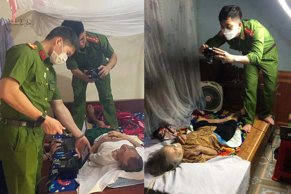 Công an đến tận nhà làm căn cước công dân cho các trường hợp ốm đau, nằm một chỗ Công an đến tận nhà làm căn cước công dân cho các trường hợp ốm đau, nằm một chỗ