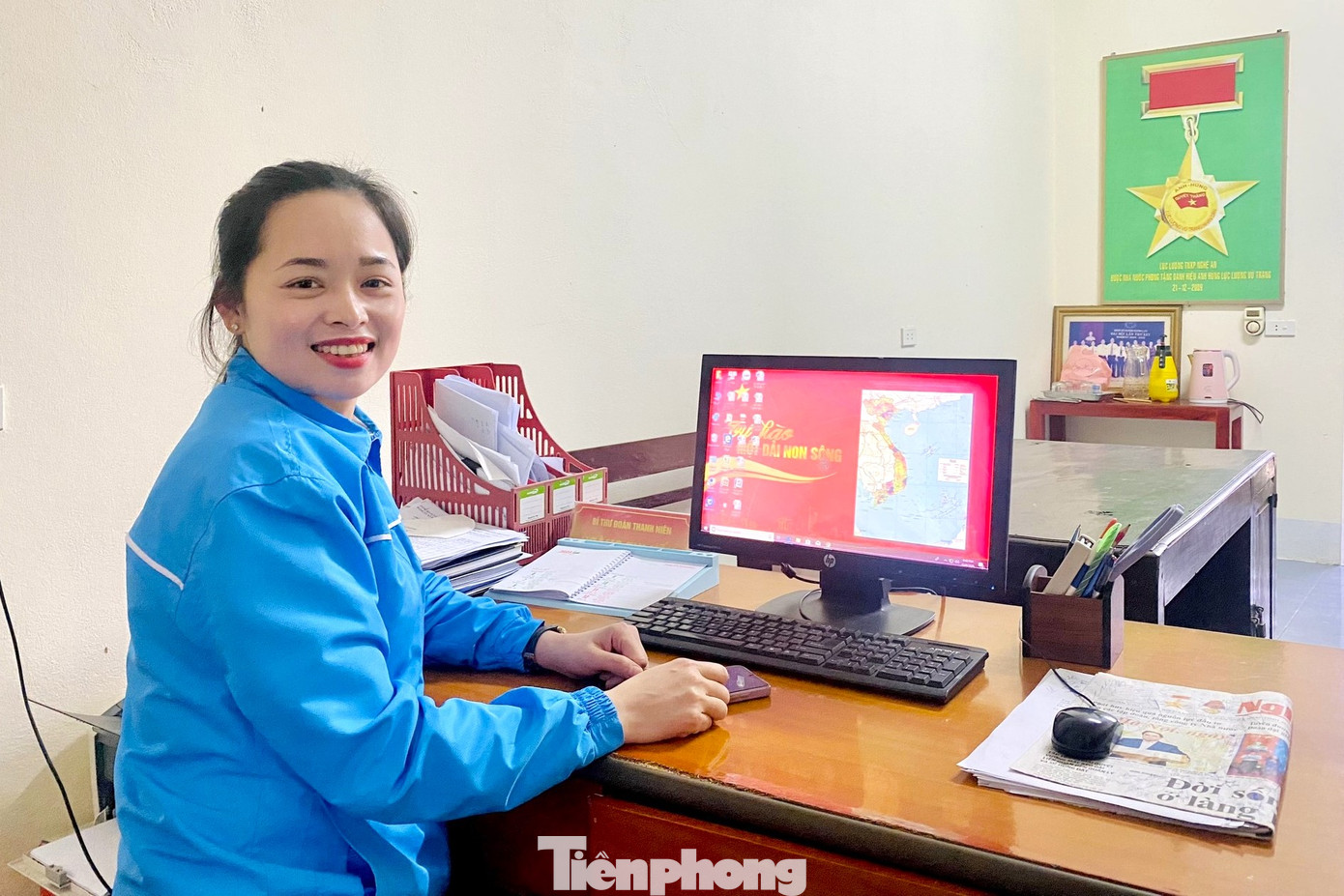 Tỉnh Đoàn Nghệ An phát động toàn thể đoàn viên thanh niên sử dụng hình nền máy tính, laptop, ảnh bìa facebook cá nhân bằng hình bản đồ Việt Nam.