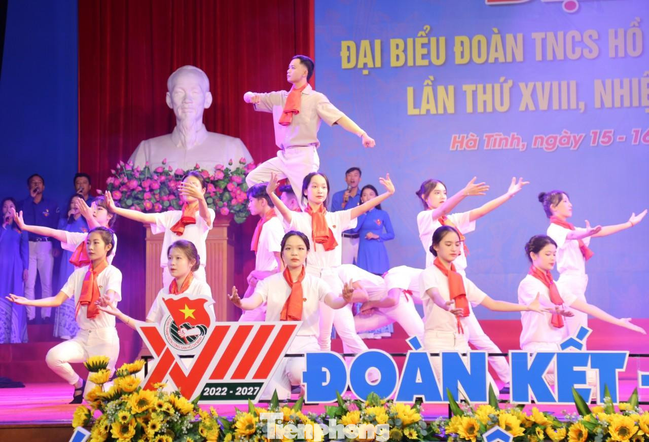 Phiên trọng thể của Đại hội đã diễn ra nhiều nội dung, gồm: Tóm tắt Dự thảo Báo cáo chính trị của Ban Chấp hành Tỉnh Đoàn khóa XVII; Bầu trực tiếp chức danh Bí thư Tỉnh Đoàn khóa XVIII; Công bố kết quả bầu cử Bí thư Tỉnh Đoàn và ra mắt Ban Chấp hành Tỉnh Đoàn Hà Tĩnh khoá XVIII,…