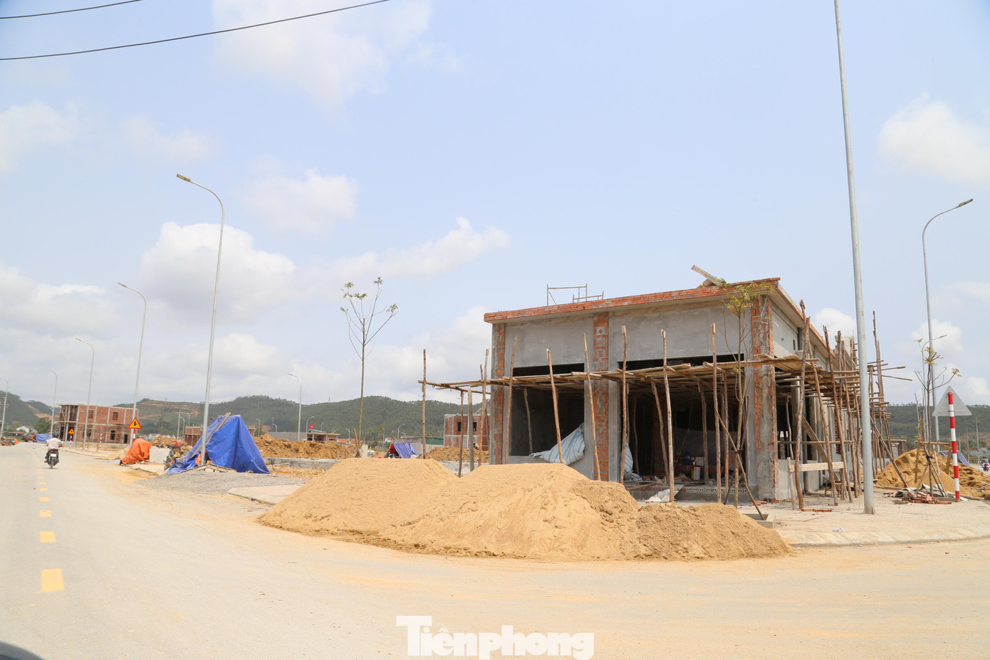 Khu tái định cư ở thị xã Hoàng Mai