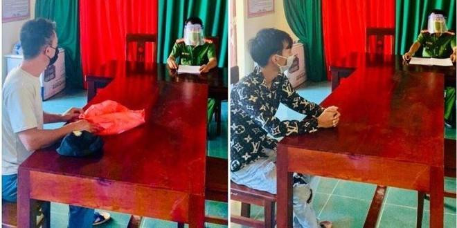 N. Và H. tại cơ quan công an