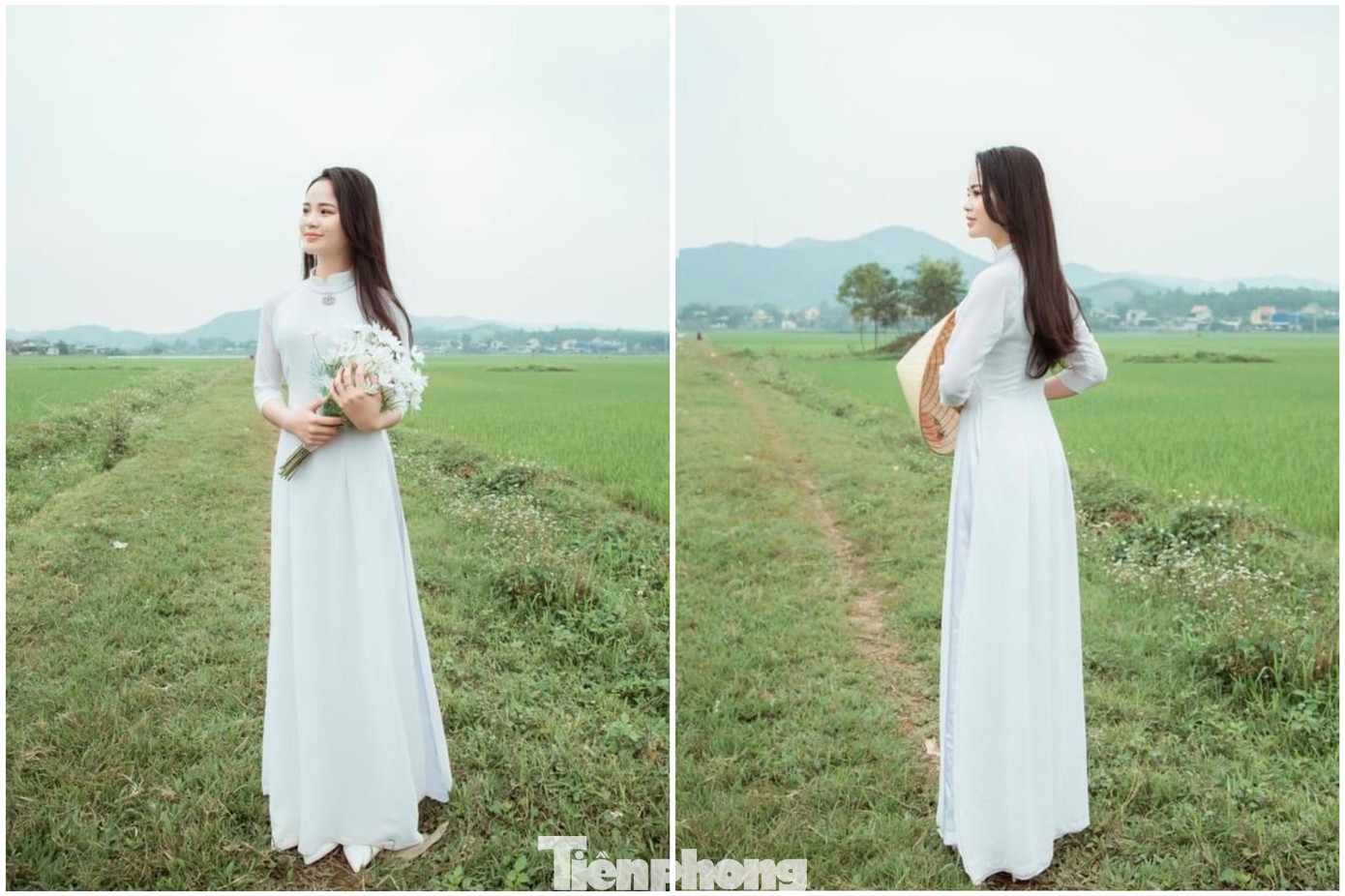 Bạn Đậu Thị Oanh (SN 2003, Hội LHPN xã Tân Sơn) giành giải nhất với thông điệp: “Áo dài là nét đẹp, là biểu tượng của nước Việt Nam, chúng ta hãy giữ gìn để áo dài mãi là trang phục truyền thống của mỗi người Việt Nam. Khi nhắc đến tà áo dài chúng ta nghĩ ngay đến nền văn hóa đậm đà bản sắc dân tộc. Chúng ta hãy cùng nhau phát huy để bản sắc ấy ngày càng phát triển tươi đẹp hơn nhé”.