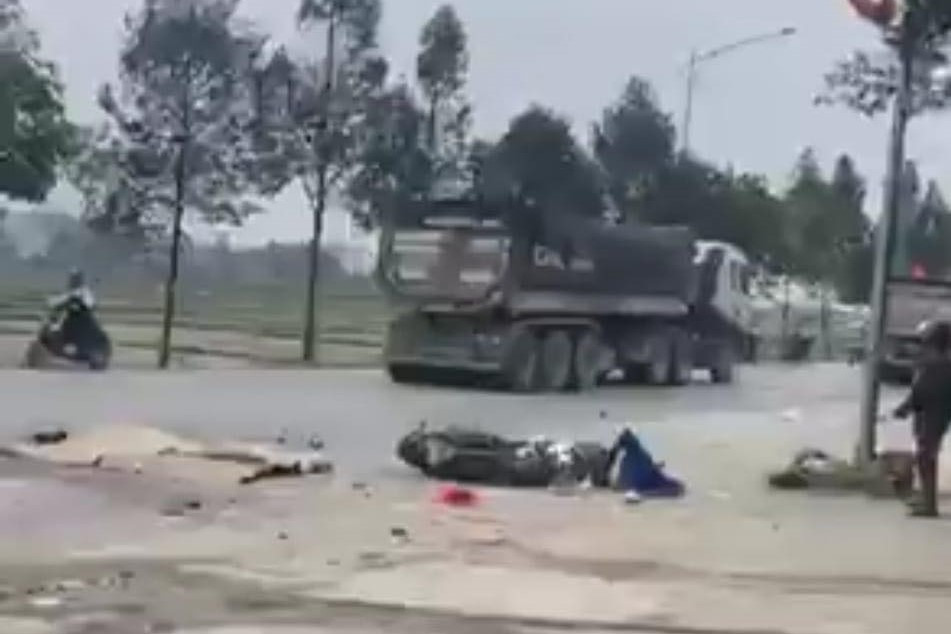 Hiện trường vụ tai nạn