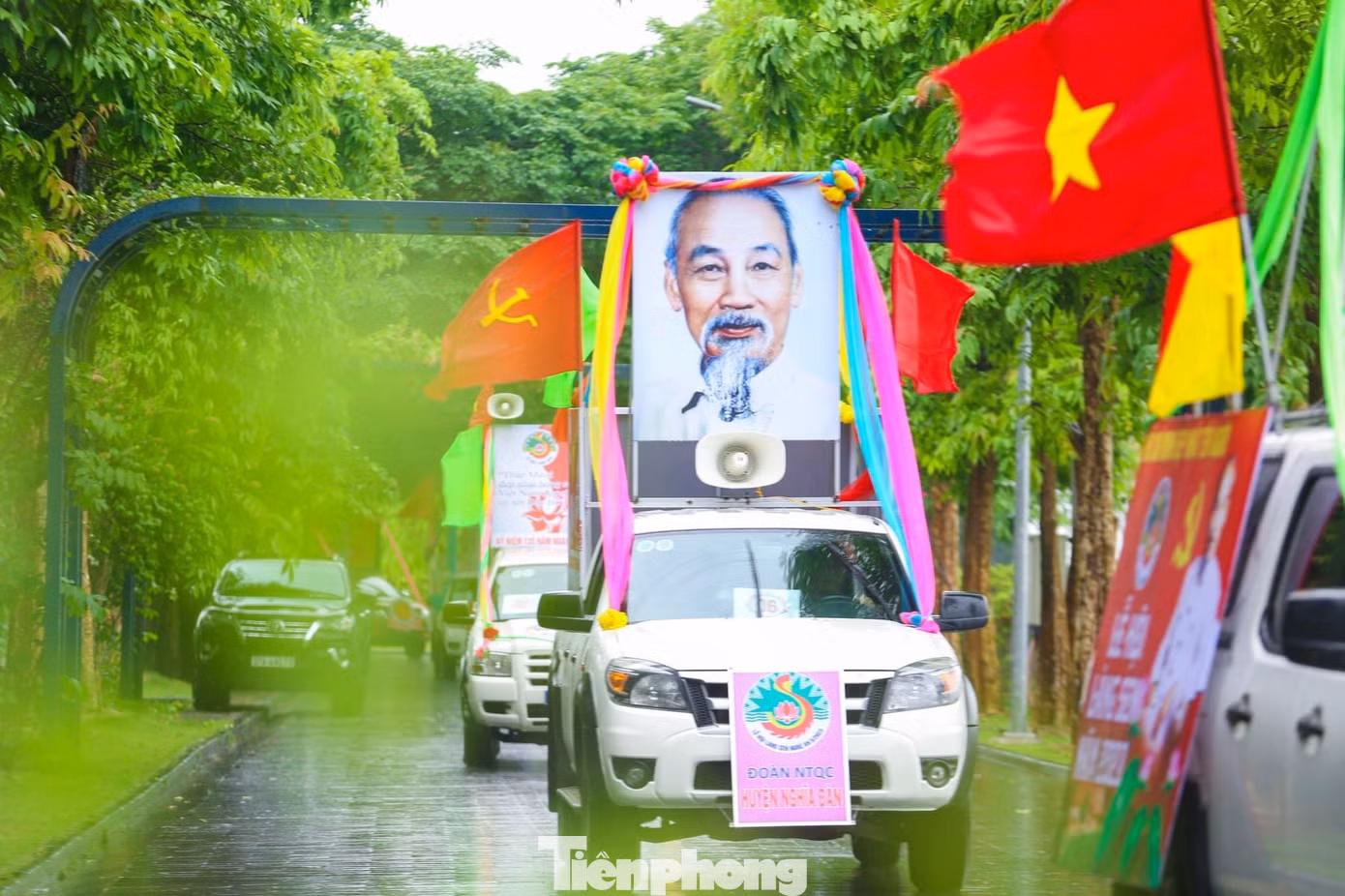 Lễ diễu hành là một trong những hoạt động quan trọng nằm trong chuỗi hoạt động của Lễ hội Làng Sen 2023.