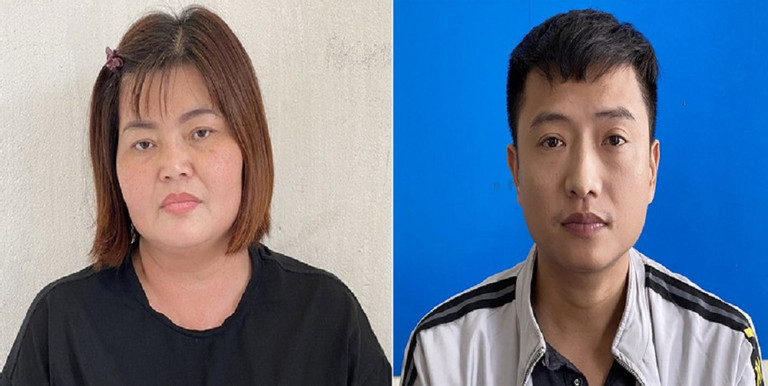 Đối tượng cầm đầu Nguyễn Thị Lanh và Phạm Trọng Phương Đối tượng cầm đầu Nguyễn Thị Lanh và Phạm Trọng Phương