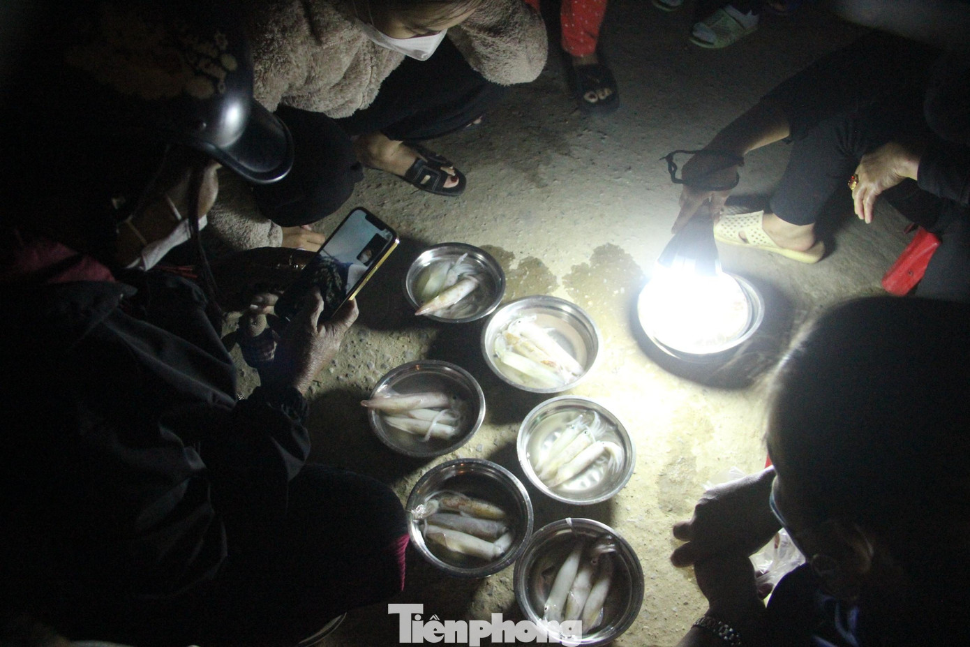 Do số lượng người mua lớn nên mực nháy dù giá cao cũng luôn ‘cháy’ hàng. Do số lượng người mua lớn nên mực nháy dù giá cao cũng luôn ‘cháy’ hàng.