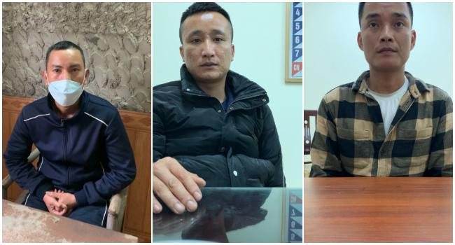 3 đối tượng tại cơ quan công an 3 đối tượng tại cơ quan công an