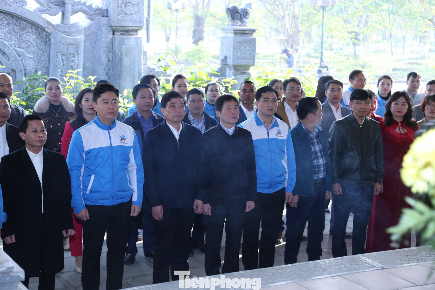 Tại đây, đoàn đại biểu đã kính cẩn nghiêng mình trước anh linh của 1.240 anh hùng liệt sĩ hy sinh trên cung đường huyền thoại Truông Bồn; tiêu biểu là sự hy sinh anh dũng của 13 thanh niên xung phong Đại đội 317, ngày 31/10/1968.